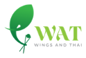 WAT Wings and Thai Logo